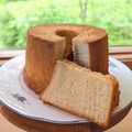 ⁂山暮らしわんこ⁂'s cooksnap of when they made ふわふわ♡たっぷりバナナのシフォンケーキ.