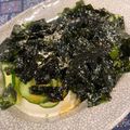 Faiza's cooksnap of when they made 5分で✿韓国のりと豆腐のあえもの.
