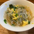 たねmama's cooksnap of when they made まかない～ピリ辛わか玉春雨スープ～.