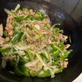 karanora's cooksnap of when they made お弁当に簡単☆ネギ塩豚バラ丼＊特製タレ.