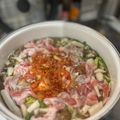 rice's cooksnap of when they made 納豆キムチ鍋♪簡単レシピ腸内細菌改善.
