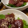 ﾌﾞﾚﾝﾀﾞ's cooksnap of when they made お寿司屋さん直伝！丼に♪マグロのづけ.
