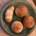 みるく茶's cooksnap of when they made もっちりミルクパンの塩バターロール.
