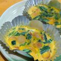 ちーまぐ's cooksnap of when they made ☆お弁当おかず☆好きな具でミニキッシュ.