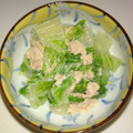 ミロ9607's cooksnap of when they made ダイエット！白菜のツナマヨ和え.