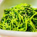 U☆kaoru's cooksnap of when they made レンジで豆苗ナムル☆お弁当やおつまみに♪.