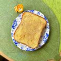 キンプリ's cooksnap of when they made 朝ごパ～ン❢すり胡麻蜂蜜トースト～\♡/.