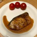 しましまあひる's cooksnap of when they made これはハマる♬ ブリのガーリック照り焼き.