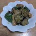 ふみこばあ's cooksnap of when they made なすピーマン鶏モモ肉味噌炒め♪簡単レシピ.