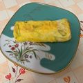 クックあさみちゃん's cooksnap of when they made きな粉すりごま牛乳入り卵焼き.
