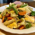 ミイもも's cooksnap of when they made キャベツとソーセージで♥中華卵炒め.