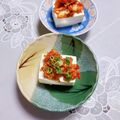 めみたん☆'s cooksnap of when they made 花鰹たっぷりキムチ冷奴.