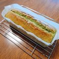 もふもふクロさん's cooksnap of when they made HMで抹茶と小豆のパウンドケーキ.