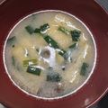 庵chai's cooksnap of when they made 簡単！ニラ豆腐のぽかぽか味噌汁.