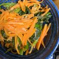 手抜きクック's cooksnap of when they made レンジで簡単！にんじんと小松菜のナムル.