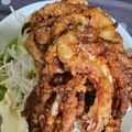 ゆうこりんp's cooksnap of when they made ＊おつまみに＊イカゲソの唐揚げ＊.
