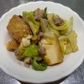 クックモトコ☆'s cooksnap of when they made 豚肉・厚揚げ・キャベツのスタミナ味噌炒め.