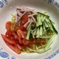 pisutatiyo's cooksnap of when they made おうちにあるものだけで 冷麺のたれ.