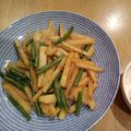 days713's cooksnap of when they made いんげんとじゃが芋のオイスターソース炒め.