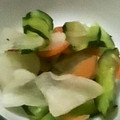 ☆ごはんできた☆'s cooksnap of when they made 大根と人参の甘酢漬け.