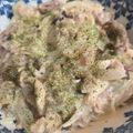 ゆるмαмα's cooksnap of when they made ☆豚としめじの味噌チーズ炒め☆.