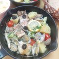 2児ママみきてぃ's cooksnap of when they made 赤魚のアクアパッツァ.