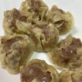 naeku's cooksnap of when they made ワンタン皮でシュウマイ.