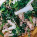 あゆたっくん's cooksnap of when they made あと一品に！長芋ほうれん草おかかポン酢.