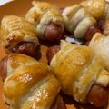 じゅかのかぁ's cooksnap of when they made 冷凍パイシートで！ソーセージクロワッサン.