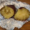 ねみねみ's cooksnap of when they made ねっとり甘い オーブンで焼き芋　.