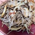 クックAJHISA☆'s cooksnap of when they made エリンギとシメジの炒めそば.