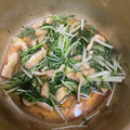 3645's cooksnap of when they made 水菜と油あげのさっと煮♪.