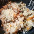 ねこのガストン's cooksnap of when they made かしわめし　福岡の味　炊飯器・ルクルーゼ.