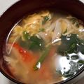 ヨシヨッシー's cooksnap of when they made カニカマの卵とじスープ.