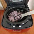 よちりん's cooksnap of when they made ほっこり♬炒り黒豆ご飯.