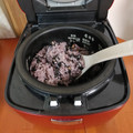 よちりん's cooksnap of when they made ほっこり♬炒り黒豆ご飯.