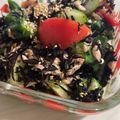 カップケーキ27号's cooksnap of when they made オクラトマトとひじきの《腸活ツナサラダ》.