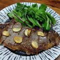 YCHキッチン's cooksnap of when they made 簡単☆本格ステーキの焼き方（フライパン）.