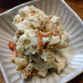 ばたみそーぱん☆'s cooksnap of when they made 【常備菜】里芋とベーコンの和風さらだ.