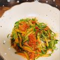 ＊ねこるぅん＊'s cooksnap of when they made まるで本物！ ホタテのヒモのチャンジャ風.