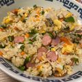 クックESJAZA☆'s cooksnap of when they made ニンジンとピーマンの彩りチャーハン.