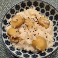 プルンバゴ's cooksnap of when they made 秋＊栗ご飯.