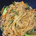 taiyakiok's cooksnap of when they made ワンパン☆簡単ナポリタン.