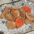 きらり流れ星's cooksnap of when they made 里芋といかの煮物.