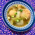 ふたごゆき's cooksnap of when they made ★ごま香る白菜とさつま揚げのみそ汁★.