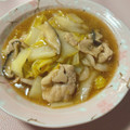 まみきち's cooksnap of when they made 生姜香る♪豚こまと白菜の中華あんかけ.