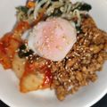 ちゃちゅ2's cooksnap of when they made ひき肉で簡単！すぐできる♡ビビンバ丼♡.