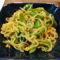 ばたみそーぱん☆'s cooksnap of when they made カレー味でピリッ♪ 糸こんとピーマン炒め.