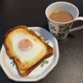 ほか弁ママ's cooksnap of when they made 絶品♡洗い物なし目玉焼きマヨトースト.