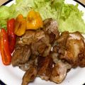 マダムスカーレット's cooksnap of when they made 簡単！鶏もも肉のパリパリガーリック焼き！.